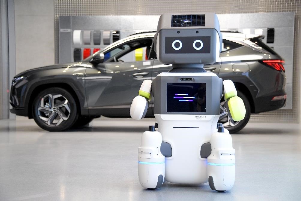 Hyundai Motor Group представляет робота DAL-e для обслуживания клиентов